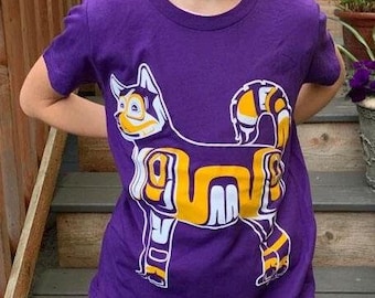 UW Duwamish Husky Unisex Kids T-Shirt