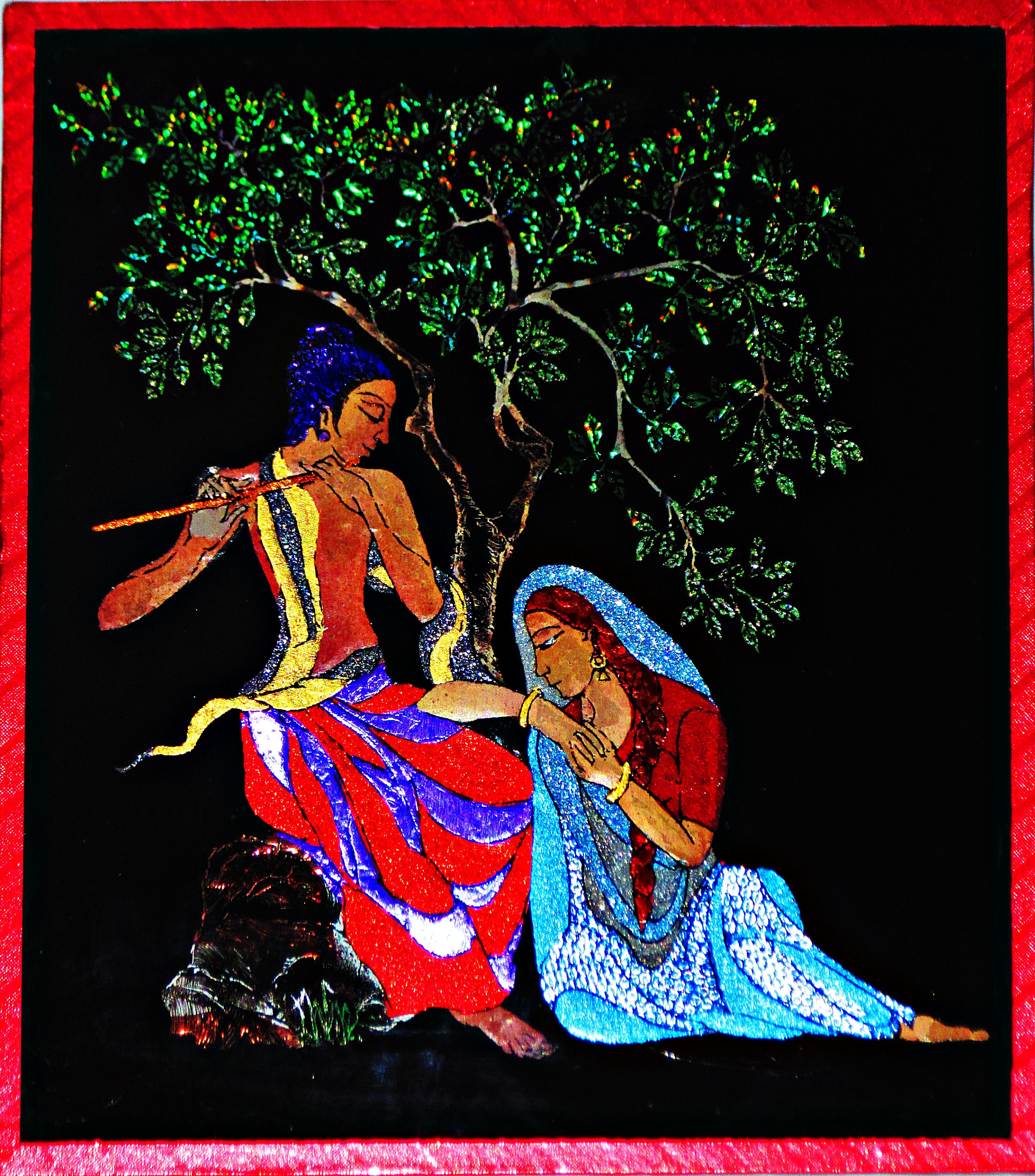 Wall Hanging Sri Lanka Hand Painted by Artist Painting on Etsy UK