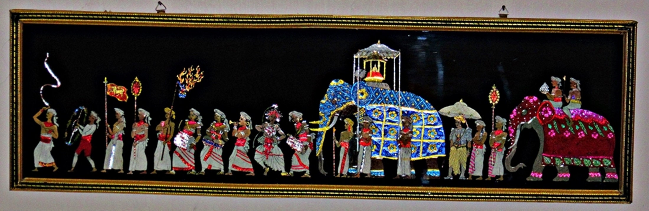 Wall Hanging / Wall decor Sri Lanka Kandy Perahera Sri Lanka Etsy