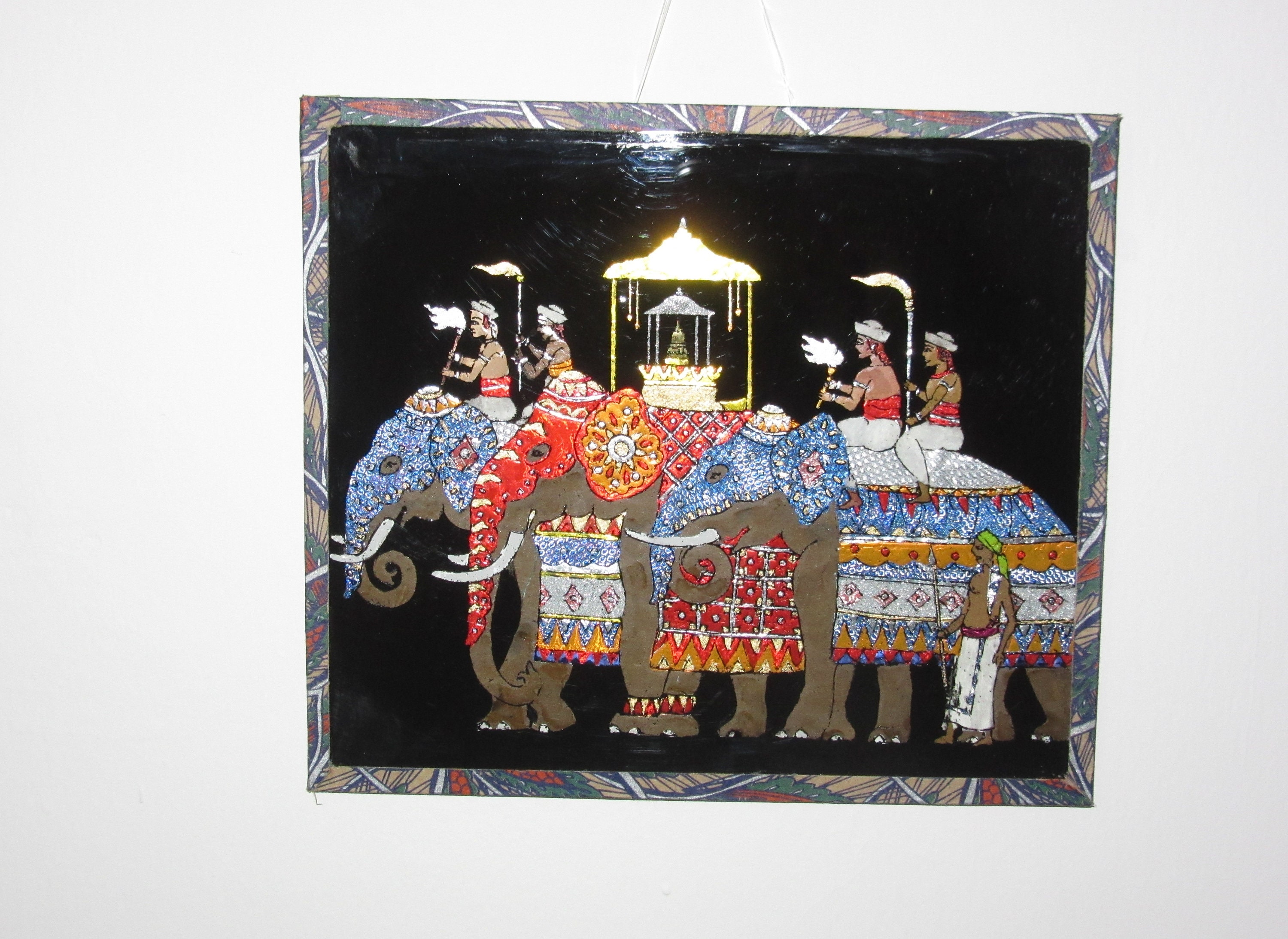 Wall Hanging Sri Lanka Kandy Esala Perahera Wall Decor Etsy