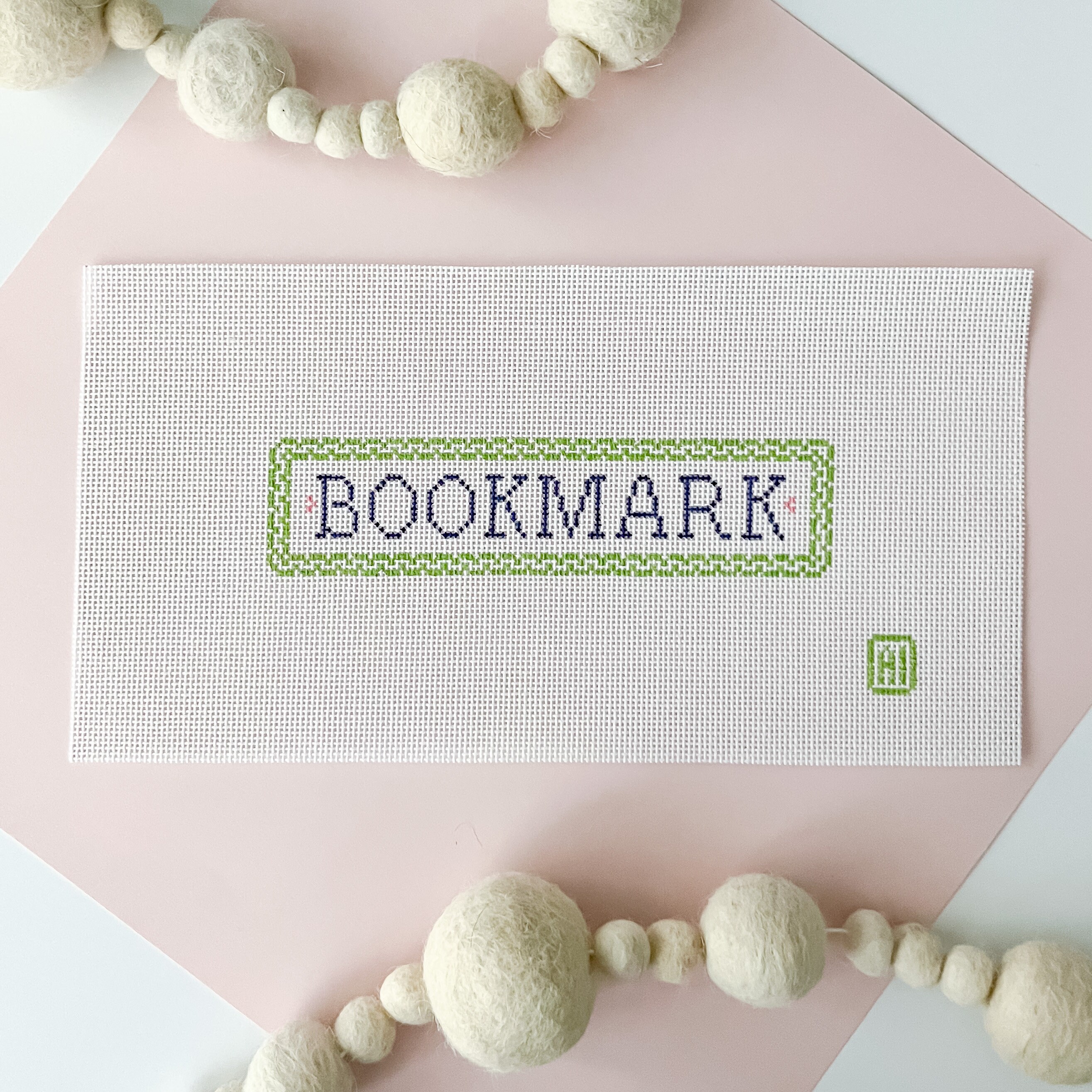 Bookmark Needlepoint Canvas Etsy