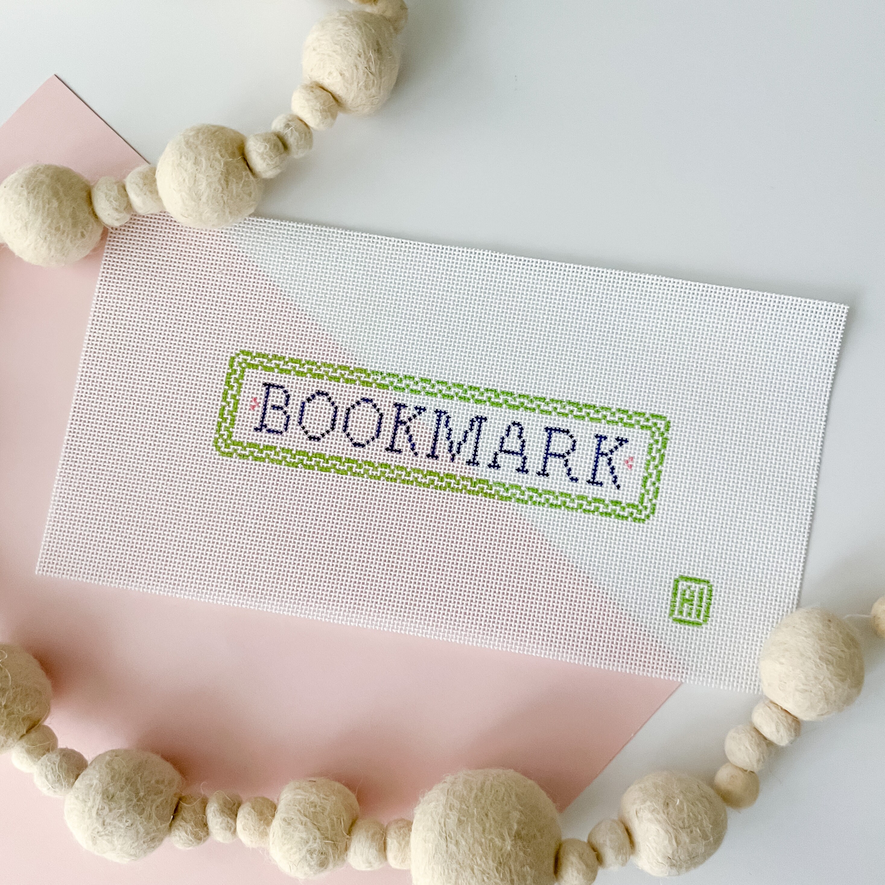 Bookmark Needlepoint Canvas Etsy