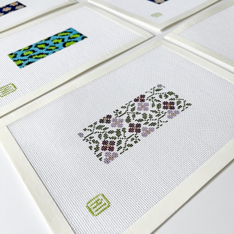 Vine Mezuzah Needlepoint Canvas & Case Etsy