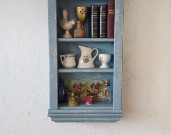 Rustic classical wall shelf