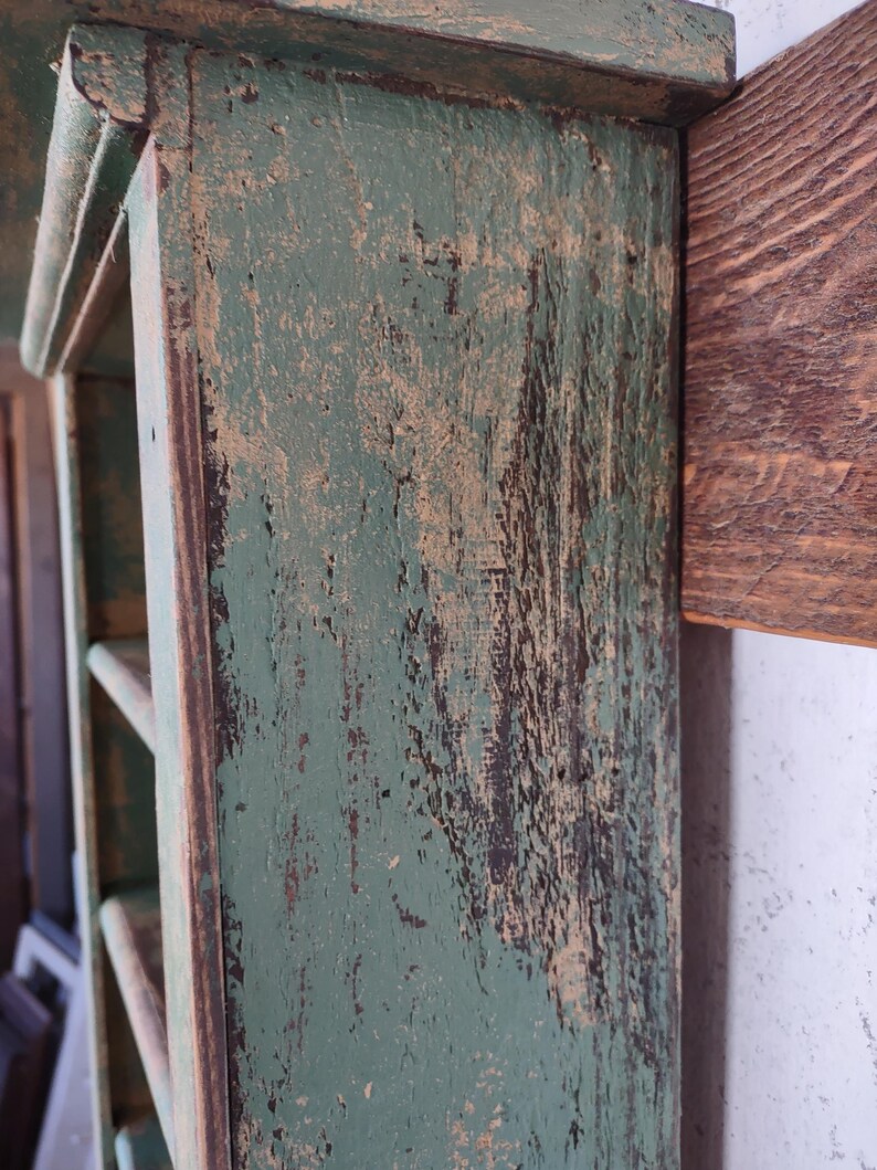 Rustic Country Wall Shelf Made to Look Like an Old Antique Etsy