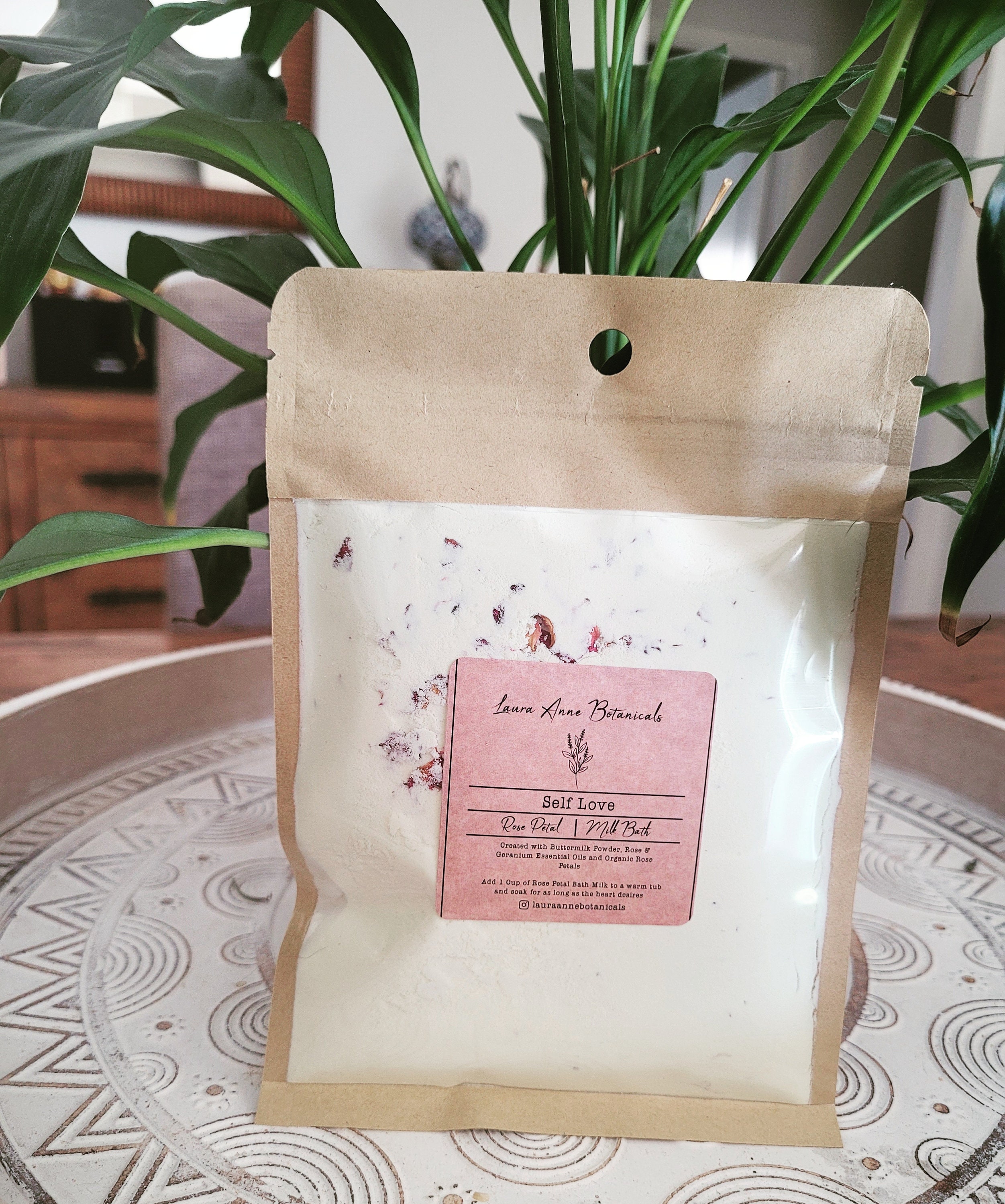 Self Love Rose Petal Milk Bath Etsy