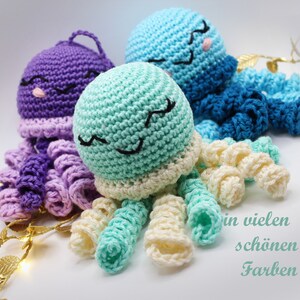 Erhältlich in Deinen 2 Wunschfarben, Tentakel zweifarbig -ein süßes Babygeschenk.