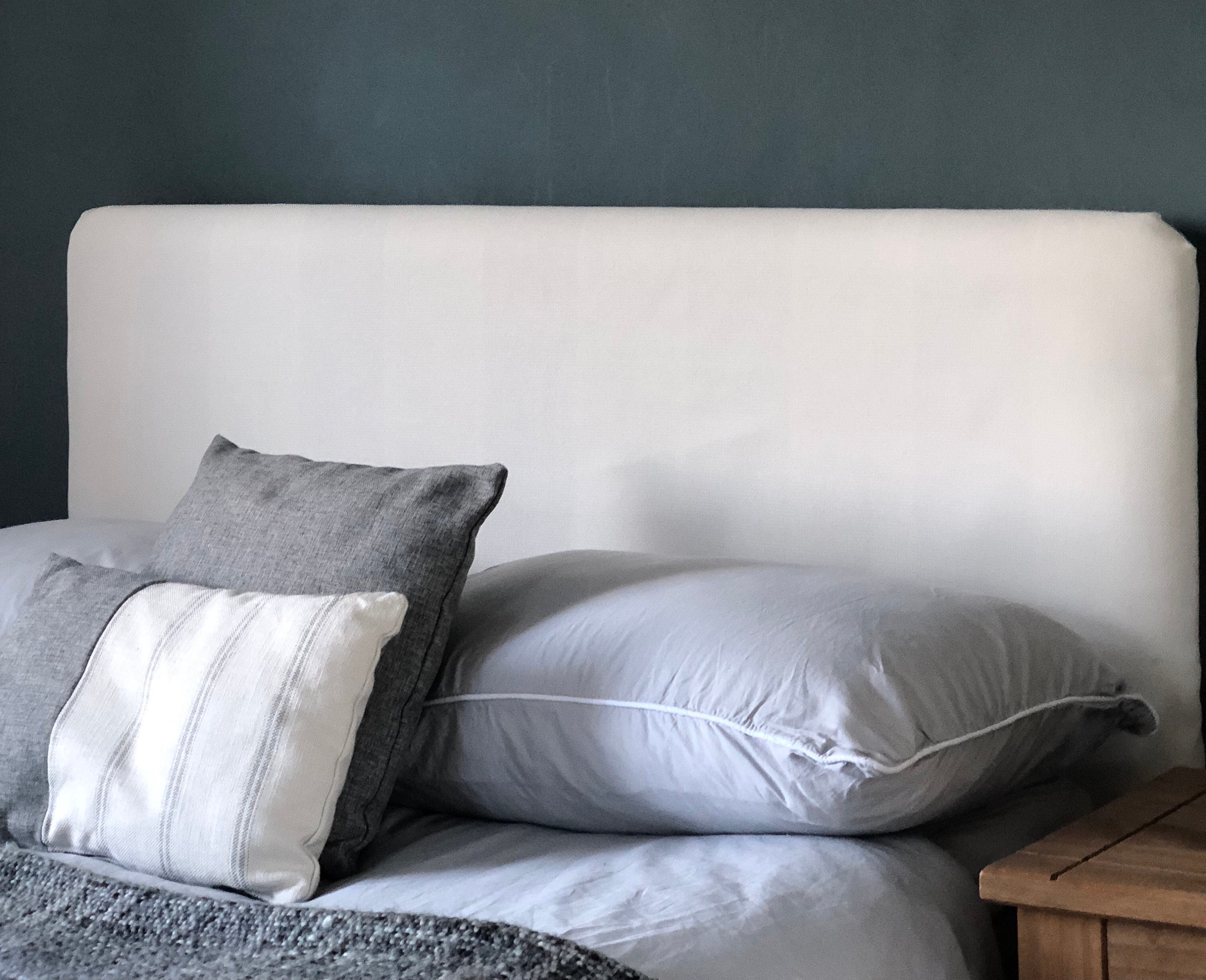 Headboard Cover Light Cream Etsy