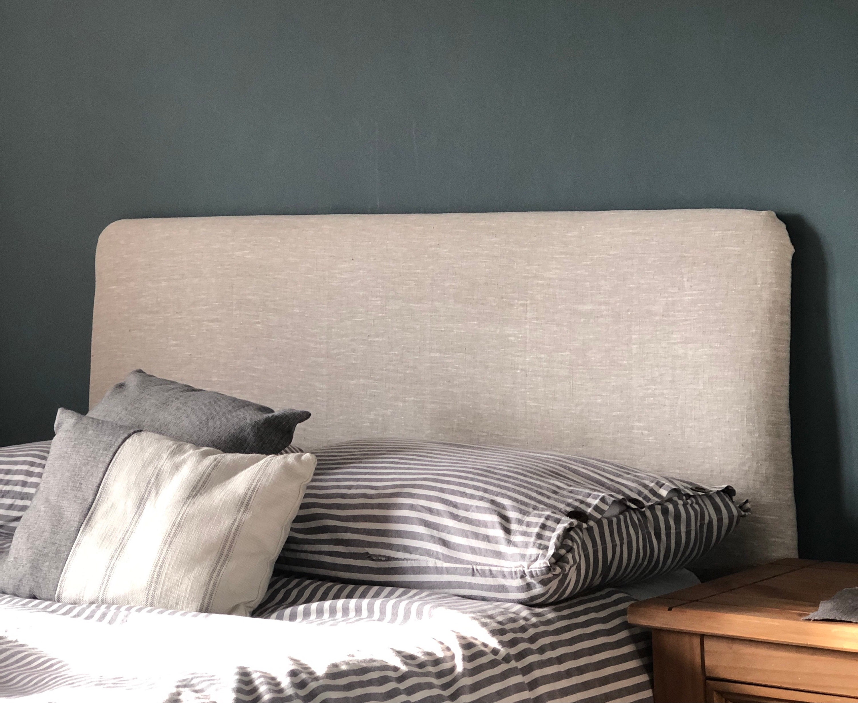 Headboard Cover 100 Linen Etsy UK