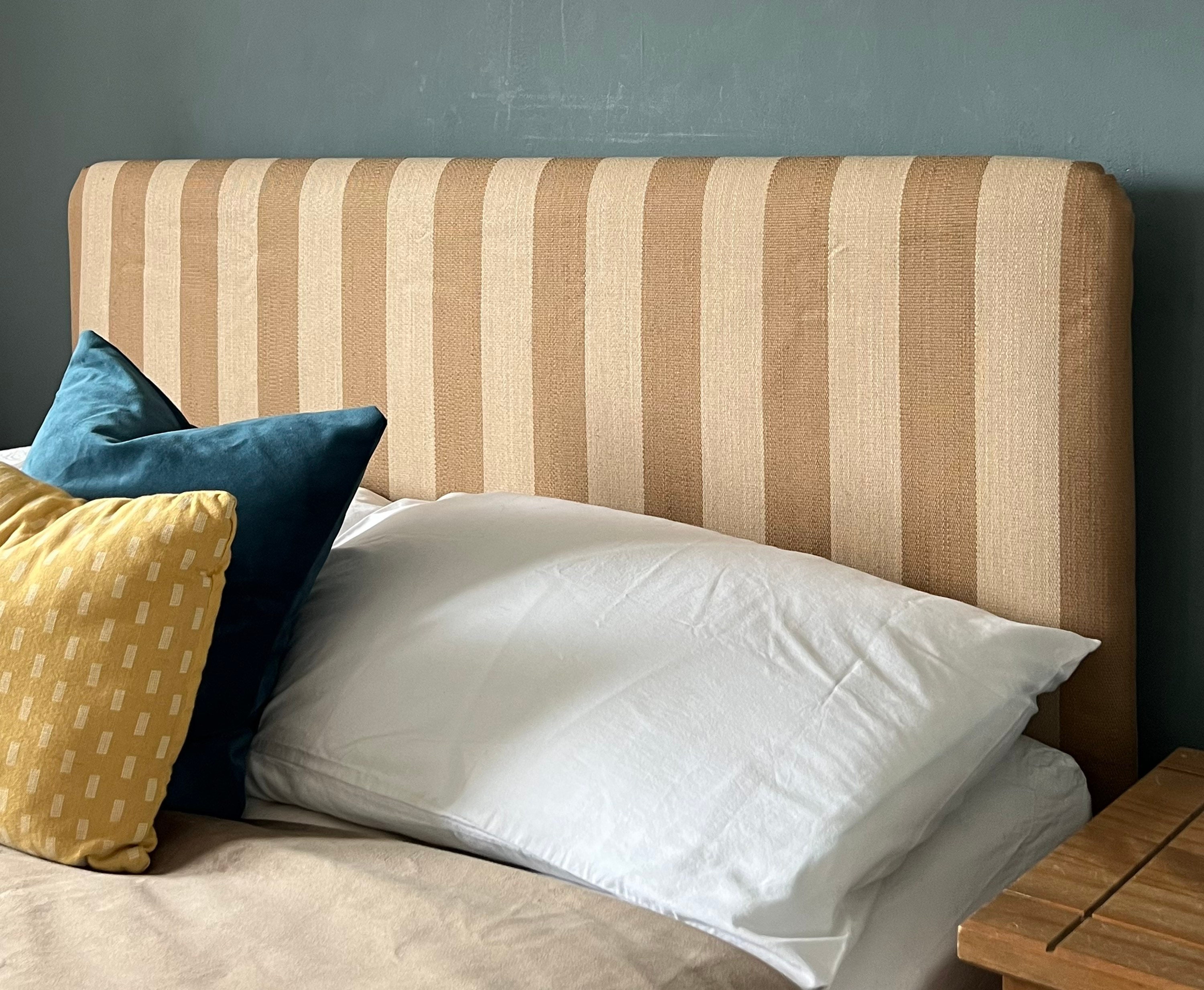 Striped headboard online