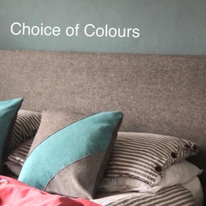 Headboard Cover - Linen blend high quality fabric