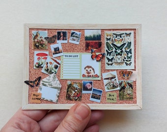 Miniature Printable Bulletin Board, 6th and 8th scale