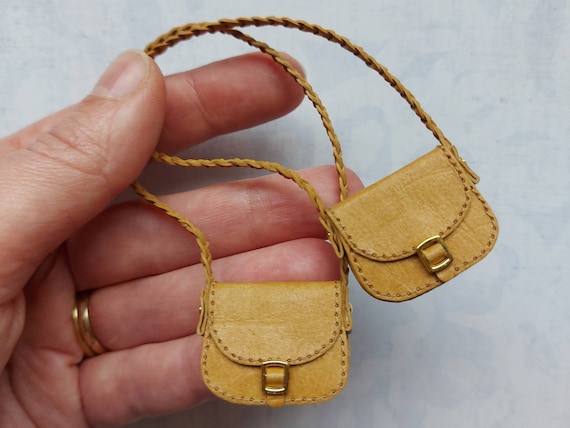 Buy BLYTHE BAG Miniature Crossbody Purse for Dolls Faux Leather Satchel Online in India Etsy