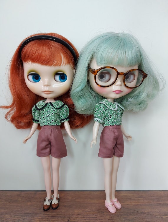 Blythe Doll blouse and shorts