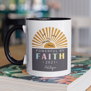 Powerful By Faith 2021 Of Jw Mug Jehovah's Witness Mug Jw Ministry Supplies Jw 