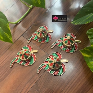 JC Leaf Kumkum - Set of 4
