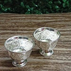 German Silver Pooja Item - Set of 3
