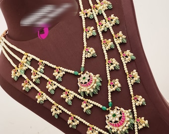 JC Layer Kundan Jadau set
