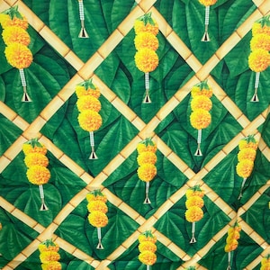 JC Marigold Bell Backdrop