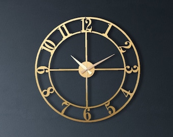 Metal Wall Clock