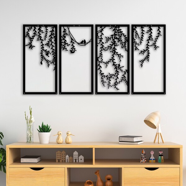 Metal Wall Decor Living Room Etsy