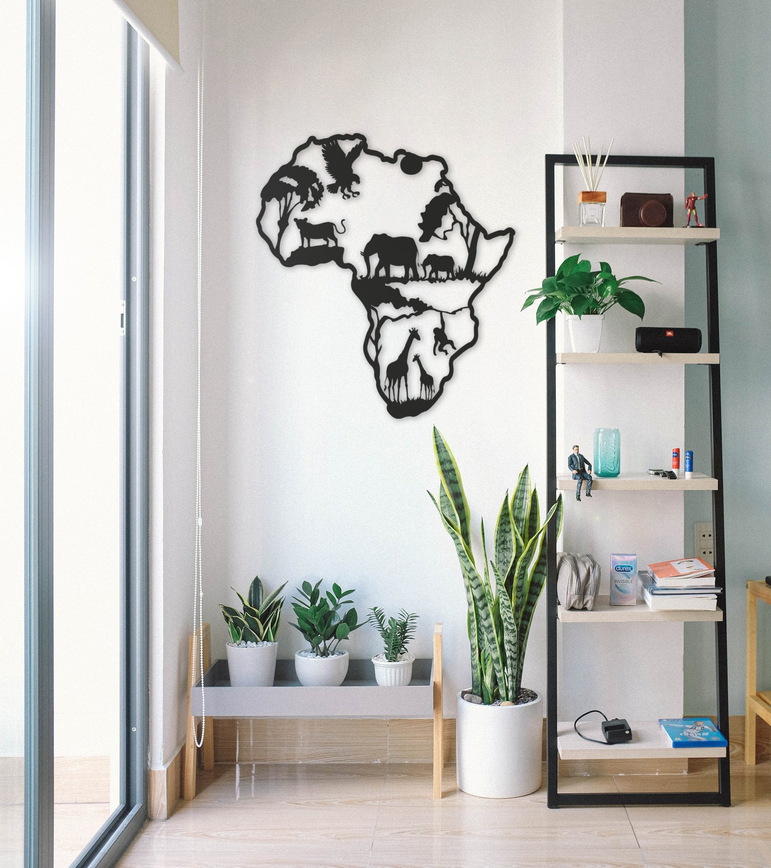 Africa Metal Wall Decor Metal Wall Art Metal Wall Hangings Etsy UK