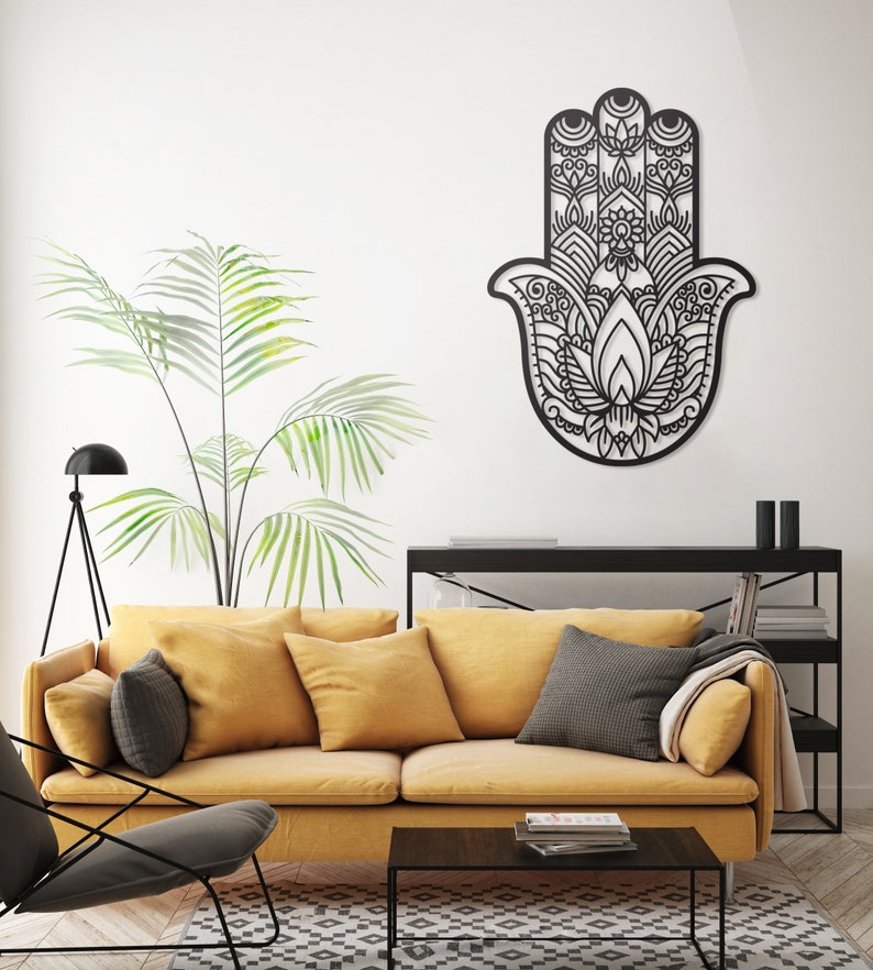 Hamsa Wall Art Hamsa Wall Hangings Decor Hamsa Hand Large - Etsy