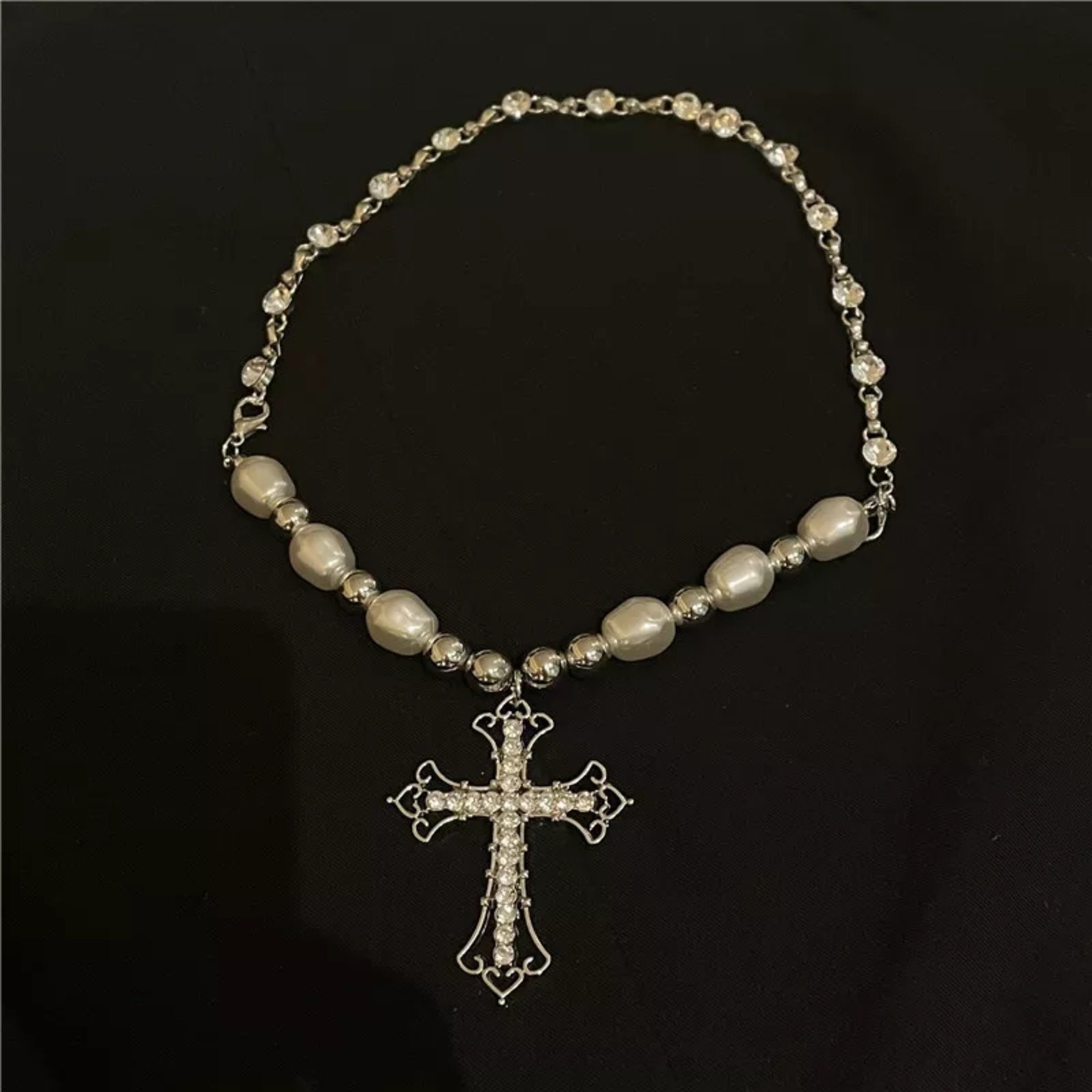 Bling cross necklace Clearance