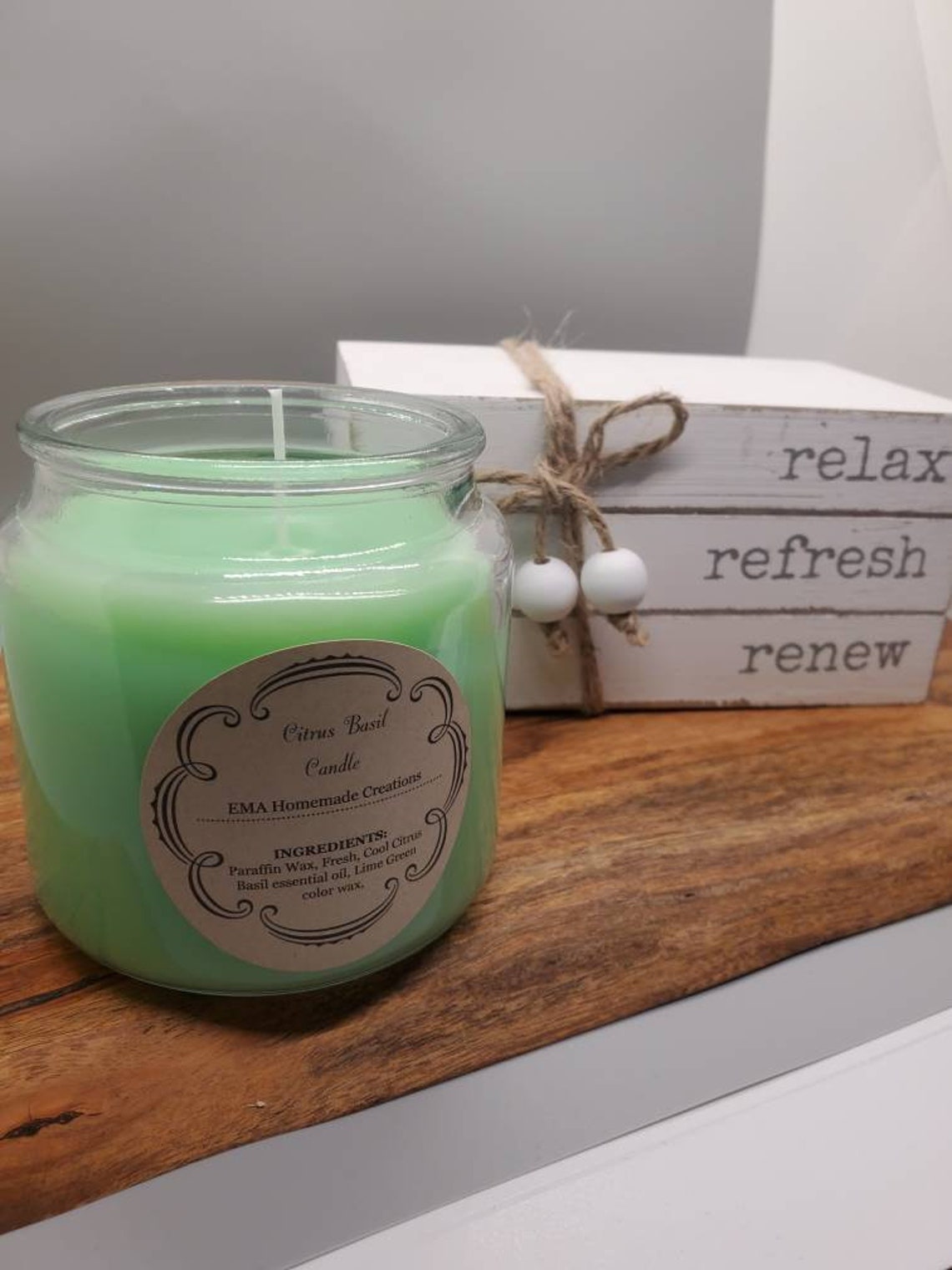 16oz Scented Candles Etsy