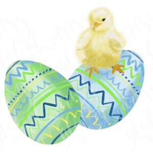 Easter chick with eggs, Baby Chick clip art, Easter egg clip art, Easter sublimation designs downloads png, jpeg or pdf| digital download