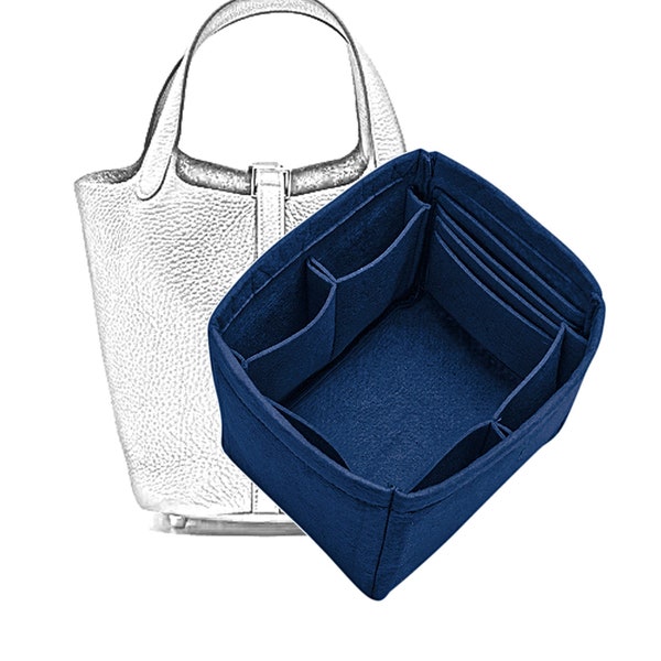 Felt Bag Organizer Fits For Her. Picotin 18 22 26 Handbags Purse Organizer Insert Tote Bag Organizer Tote Bag Liner Handbag Insert Shaper