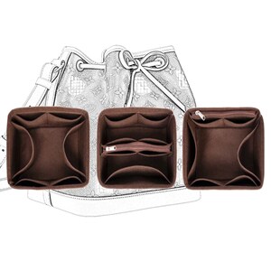 Satin Pillow Luxury Bag Shaper For Louis Vuitton's Noe, Petite Noe and Noe  BB.