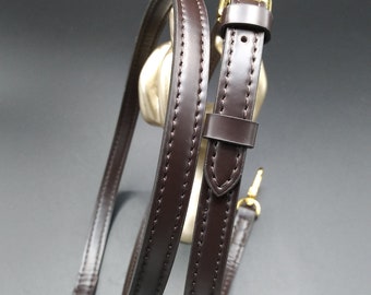 Black Leather Strap (25mm) for LV Artsy, Delightful, Graceful, GM, etc –  Mautto