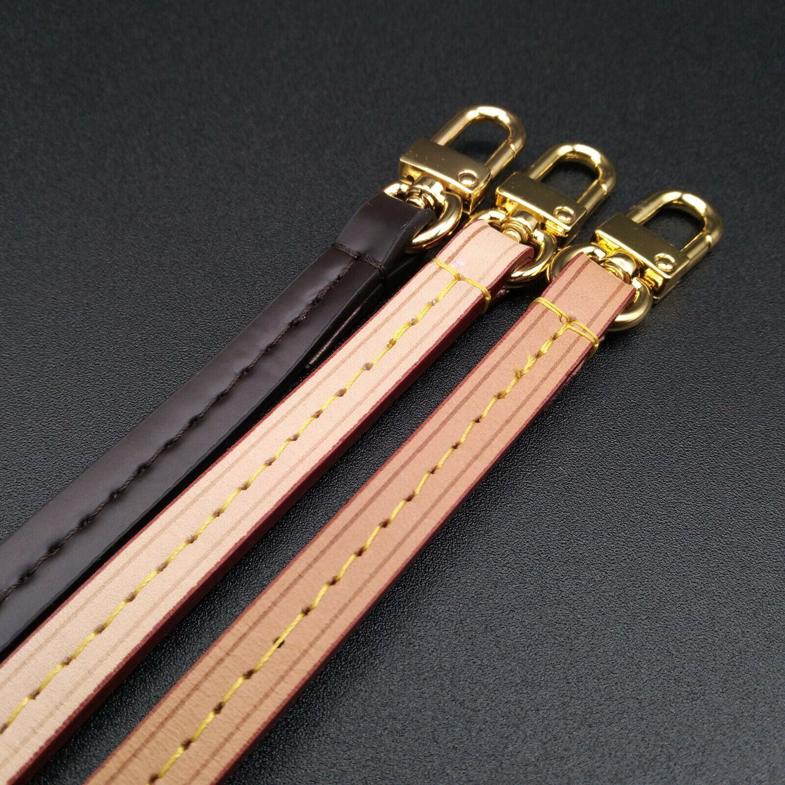 One Clip Vachetta Leather Crossbody Strap Replacement for 
