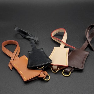 WUTA Vachetta Leather Bag Strap Cowhide Genuine Leather Brand