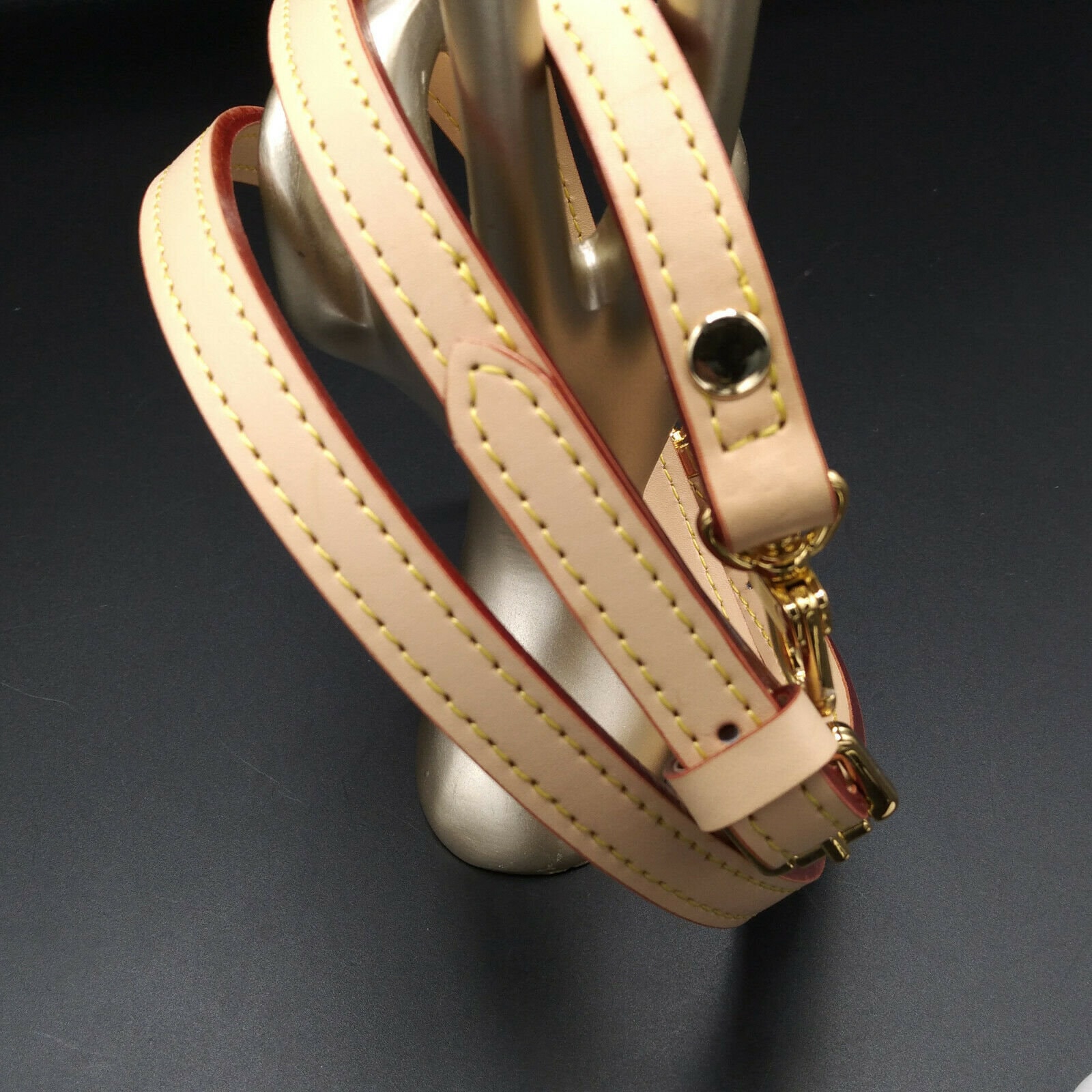 47 Natural Crossbody Vachetta Leather Strap Replacement For Louis Vuitton  Honey 