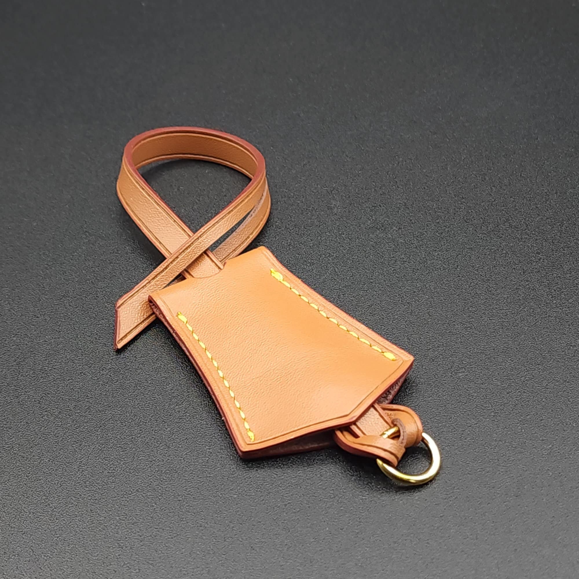 Vachetta Leather Key Bell Clochette Purse Bag Charm for Speedy -   Denmark