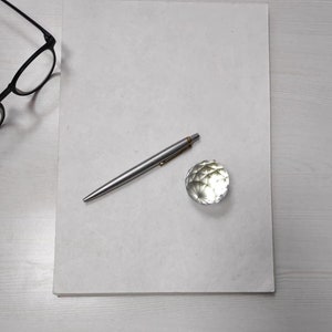 Handmade Hemp Paper - 100 GSM, THC Free, 20 A4 Sheets, Perfect for Printing Wedding Invitations, Birthday Invitations, Writing Letters,