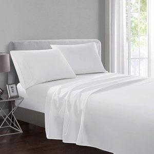 Organic Hemp and Cotton Bedding (Bed-sheet with 2 Pillow Covers)| Breathable, Soft, Anti-allergic, Durable Bed-sheet| Sustainable bedding|