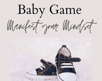 Finde den Gast, Baby Shower Spiele, Gender Reveal Spiele, Baby Spiele