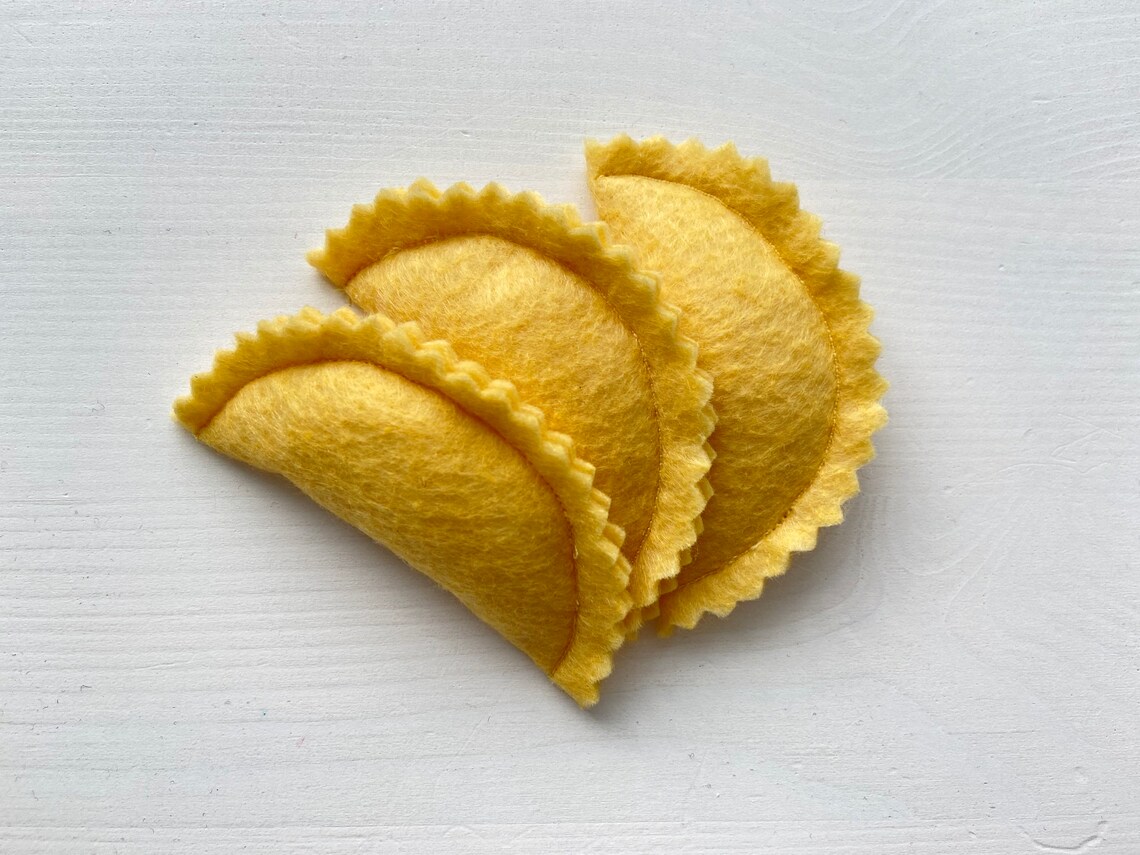 Felt Food Pasta Set Pretend Play Plush Toy Kids Play Kitchen Etsy