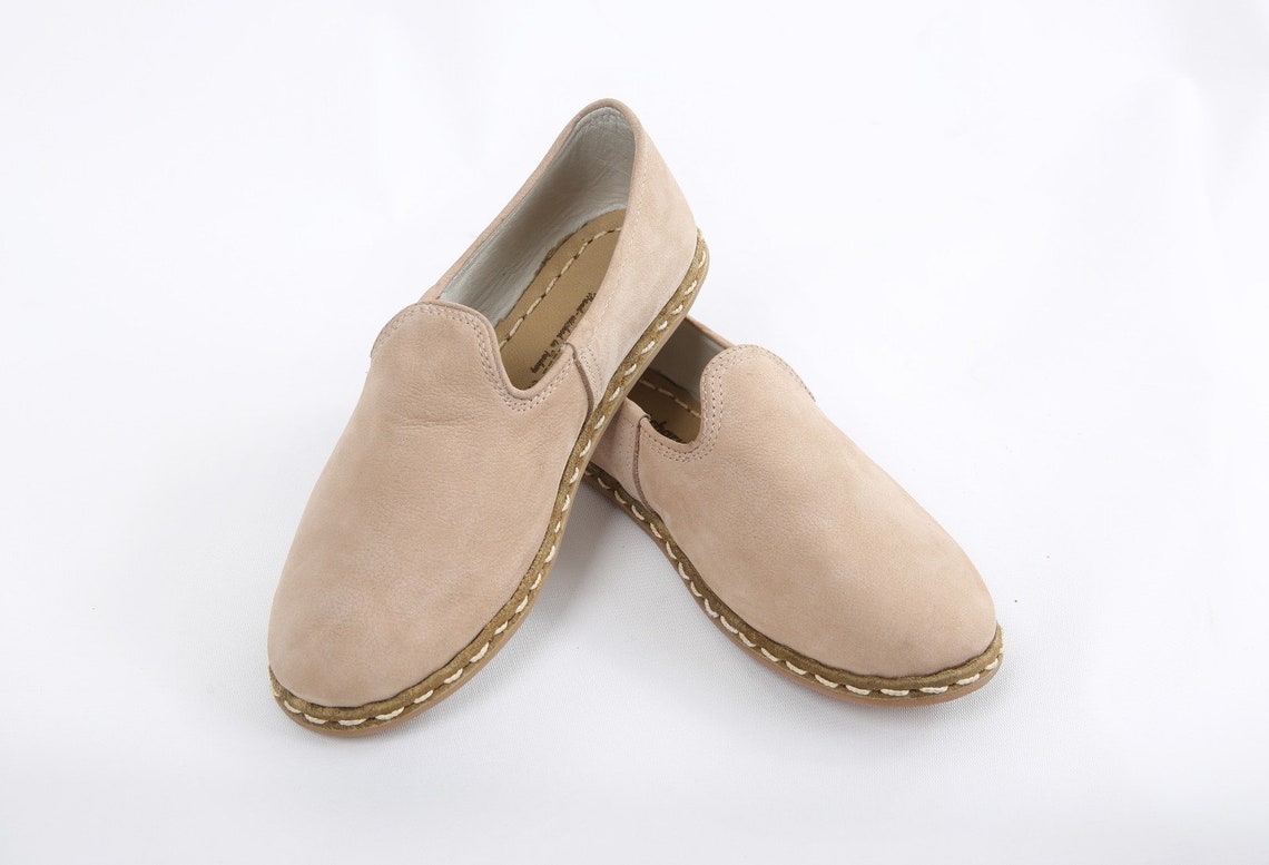 bucik beige loafers