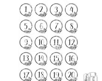 Advent Calendar Numbers 3 - Plotter File