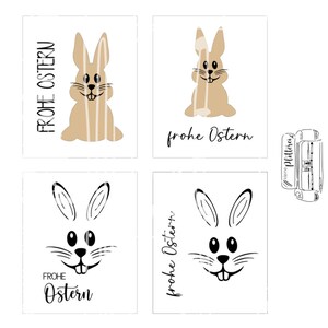 Plotter file &quot;Easter Bunny Card 4er&quot;