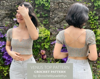 Venus Top - Crochet Pattern - Custom Pattern