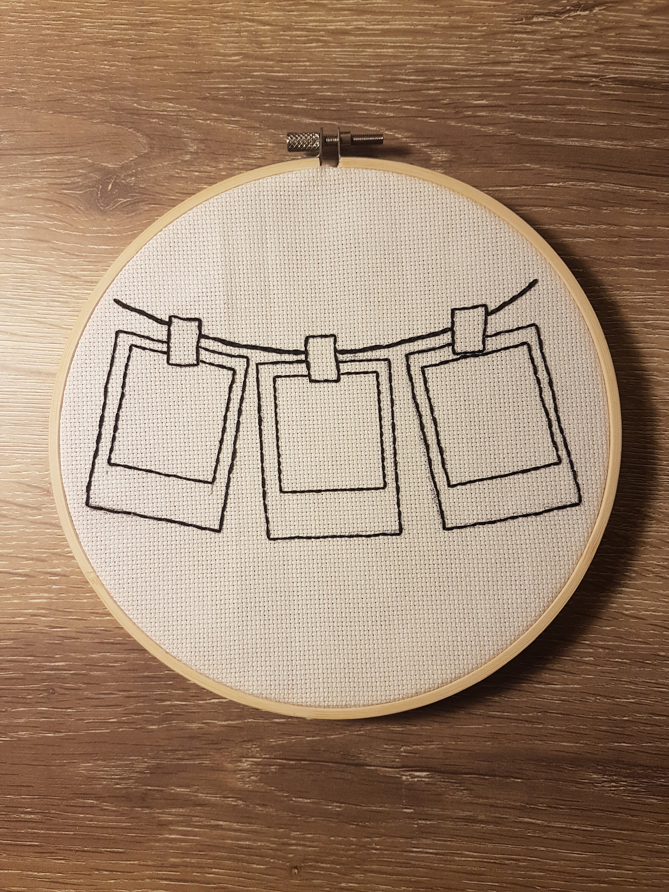 Custom handembroidered polaroid photos  etsy Custom handembroidered polaroid photos  etsy