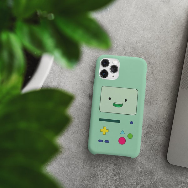 BMO Phone Case | Adventure Time Inspired Phone Case | Tough Cases | iPhone 12, iPhone 11, iPhone X, Samsung Galaxy S20, And More