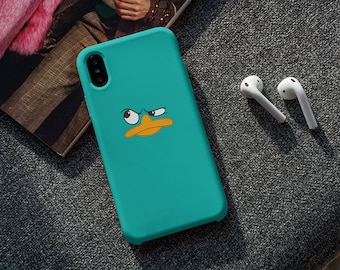 Perry the Platypus Phone Case | Phineas and Ferb Inspired Phone Case | Tough Cases | iPhone 12, iPhone 11, Samsung Galaxy S20, and More