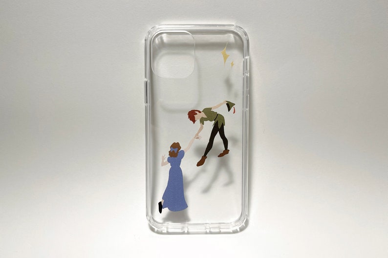 Peter and Wendy Clear Iphone Case Peter Pan Iphone Case Etsy