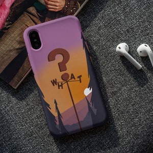 Gravity Falls Phone Case | Gravity Falls Inspired Phone Case | Tough Cases | iPhone 12, iPhone 11, iPhone X, Samsung Galaxy S20, +